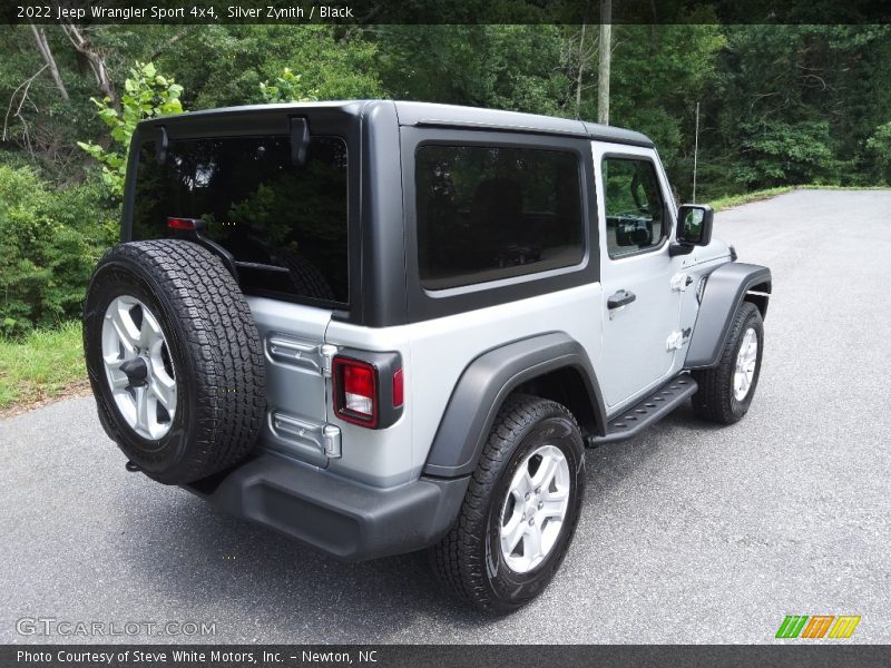 Silver Zynith / Black 2022 Jeep Wrangler Sport 4x4