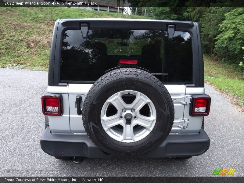Silver Zynith / Black 2022 Jeep Wrangler Sport 4x4