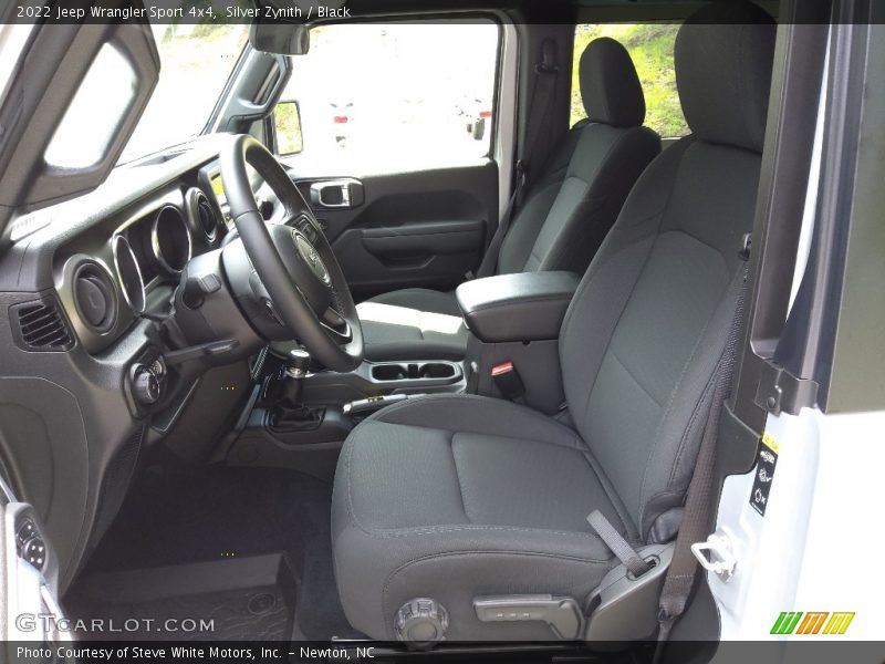 Silver Zynith / Black 2022 Jeep Wrangler Sport 4x4