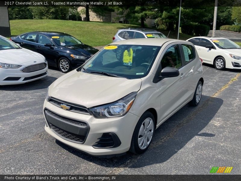 Toasted Marshmallow Metallic / Jet Black 2017 Chevrolet Spark LS
