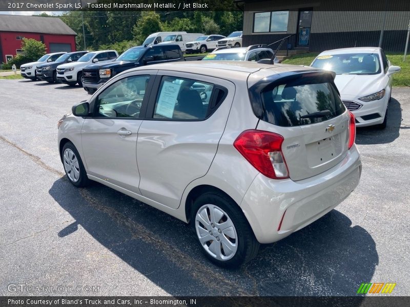Toasted Marshmallow Metallic / Jet Black 2017 Chevrolet Spark LS