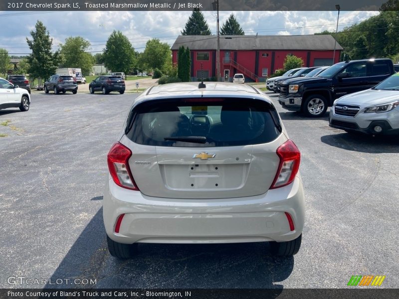 Toasted Marshmallow Metallic / Jet Black 2017 Chevrolet Spark LS