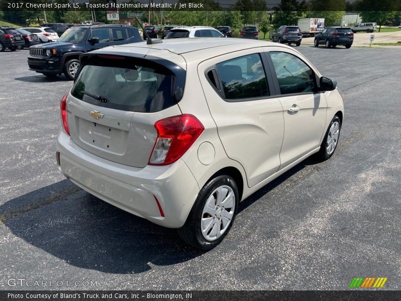 Toasted Marshmallow Metallic / Jet Black 2017 Chevrolet Spark LS
