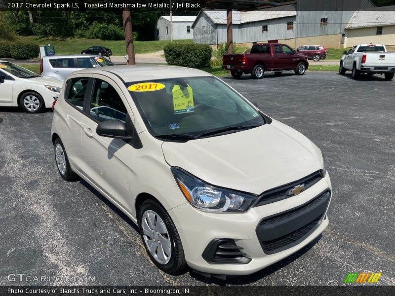 Toasted Marshmallow Metallic / Jet Black 2017 Chevrolet Spark LS