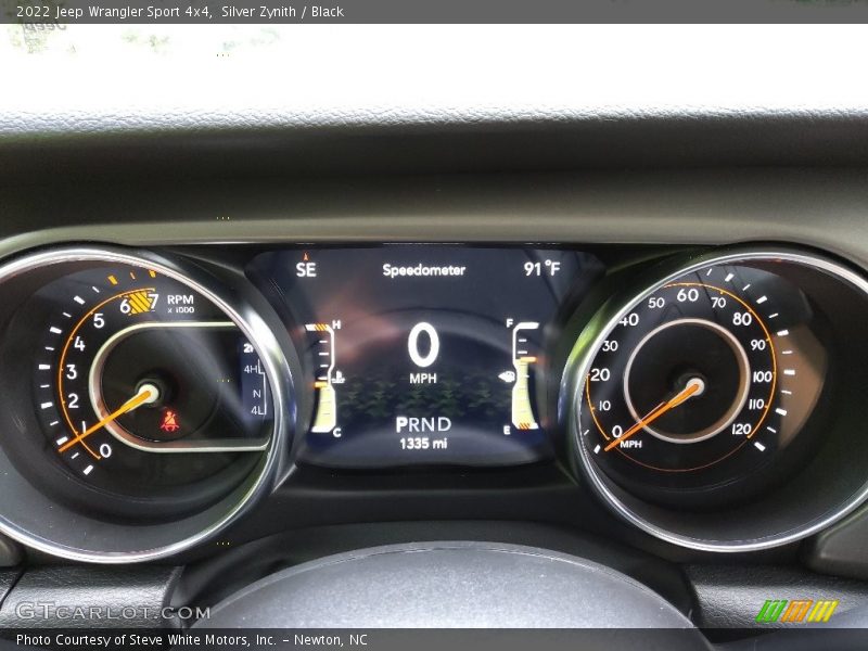 Silver Zynith / Black 2022 Jeep Wrangler Sport 4x4