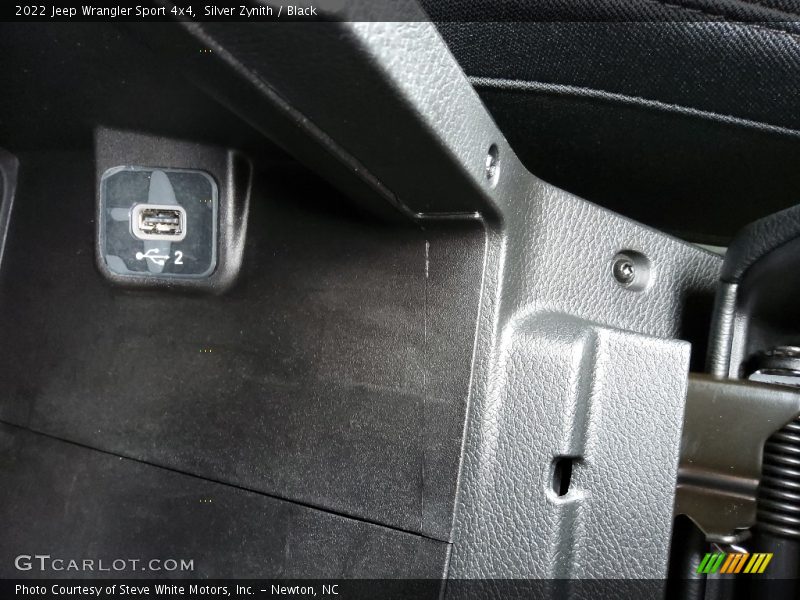 Silver Zynith / Black 2022 Jeep Wrangler Sport 4x4