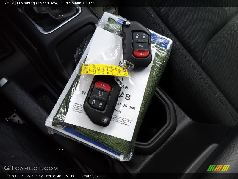 Silver Zynith / Black 2022 Jeep Wrangler Sport 4x4