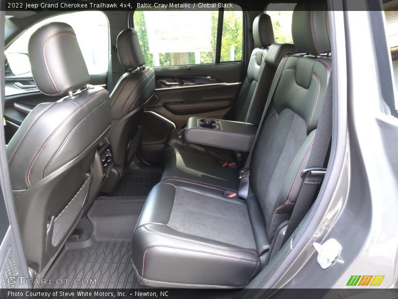 Rear Seat of 2022 Grand Cherokee Trailhawk 4x4