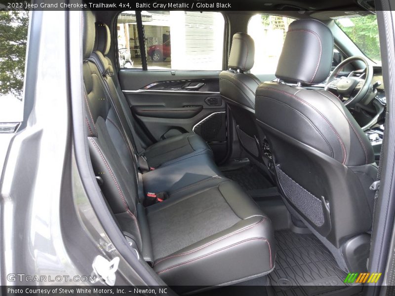 Rear Seat of 2022 Grand Cherokee Trailhawk 4x4