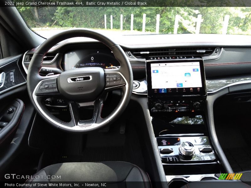 Dashboard of 2022 Grand Cherokee Trailhawk 4x4