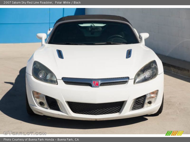 Polar White / Black 2007 Saturn Sky Red Line Roadster