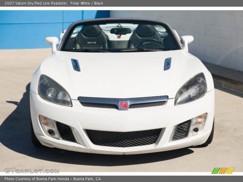 Polar White / Black 2007 Saturn Sky Red Line Roadster