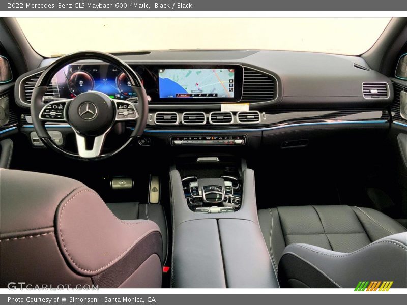 Dashboard of 2022 GLS Maybach 600 4Matic