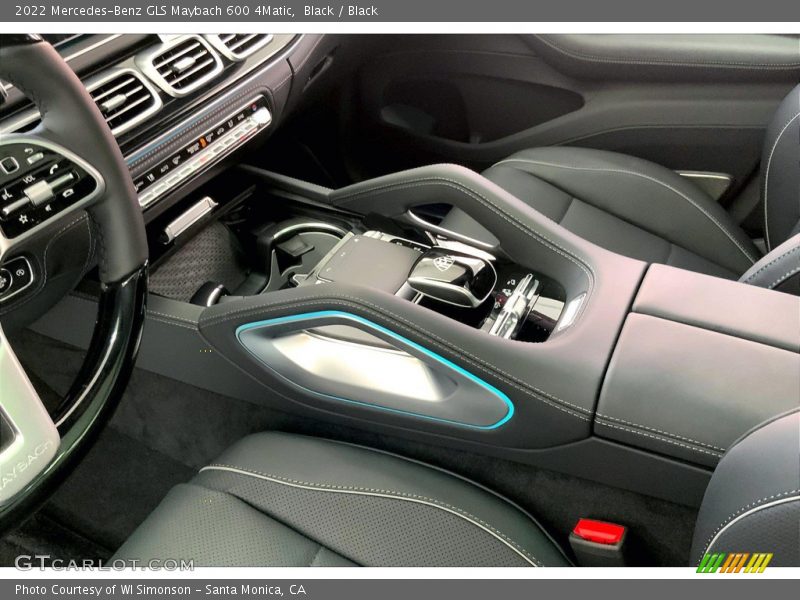 Controls of 2022 GLS Maybach 600 4Matic