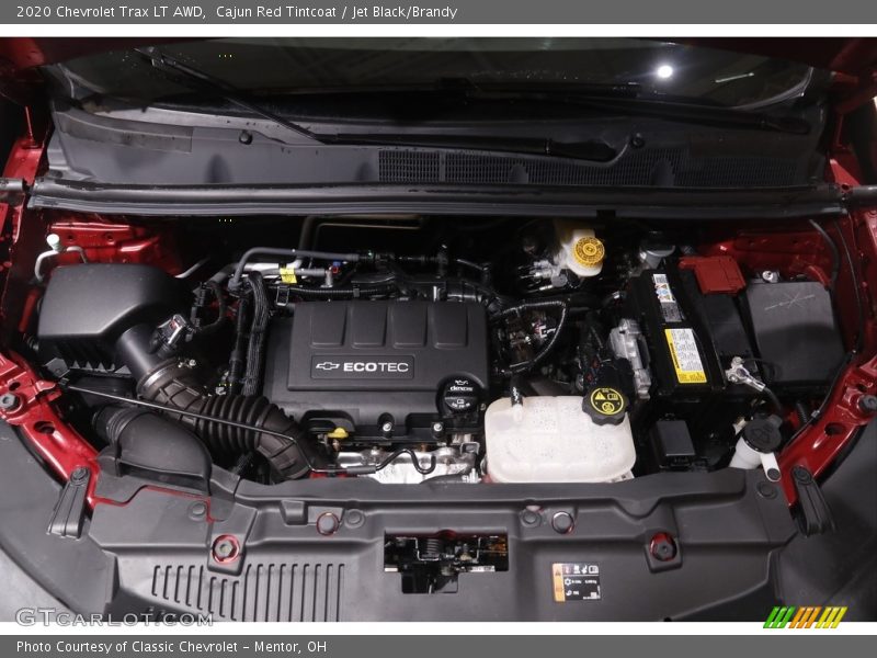 Cajun Red Tintcoat / Jet Black/Brandy 2020 Chevrolet Trax LT AWD