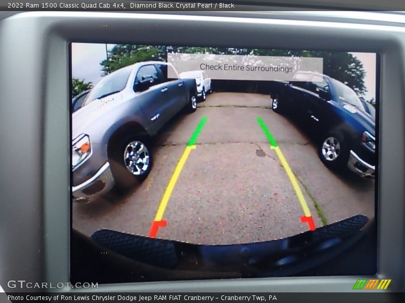 Diamond Black Crystal Pearl / Black 2022 Ram 1500 Classic Quad Cab 4x4