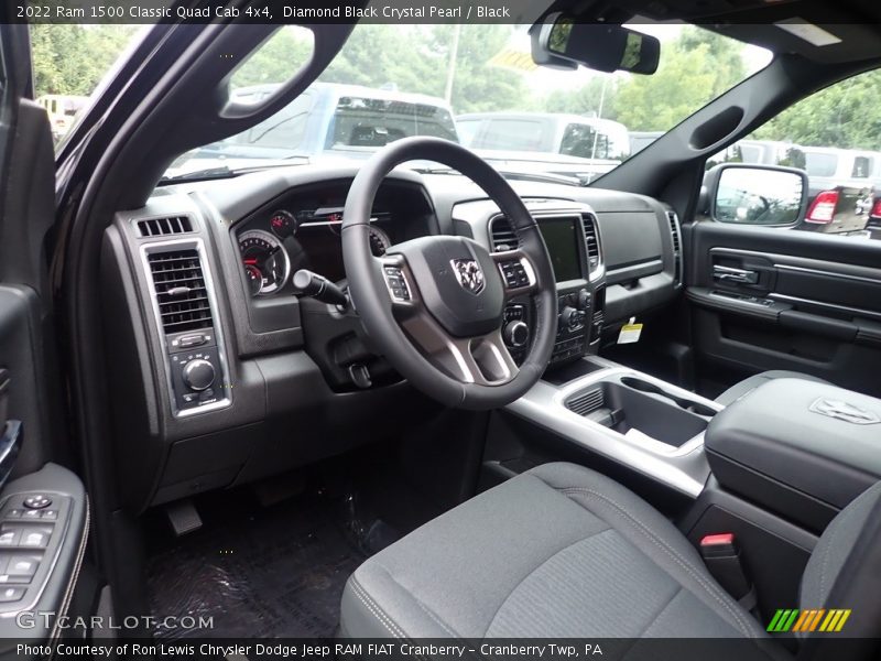Front Seat of 2022 1500 Classic Quad Cab 4x4