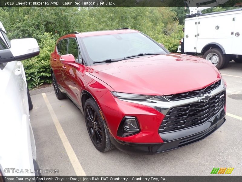 Cajun Red Tintcoat / Jet Black 2019 Chevrolet Blazer RS AWD