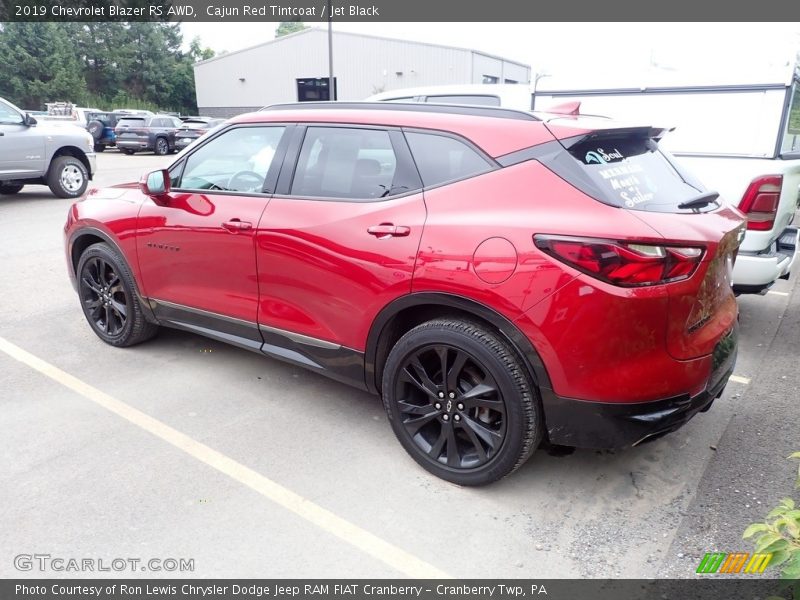 Cajun Red Tintcoat / Jet Black 2019 Chevrolet Blazer RS AWD