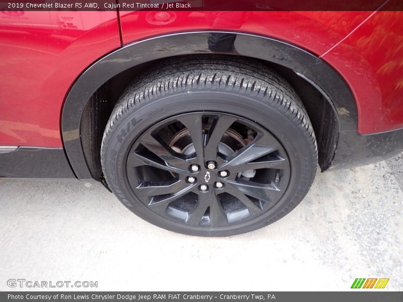 Cajun Red Tintcoat / Jet Black 2019 Chevrolet Blazer RS AWD