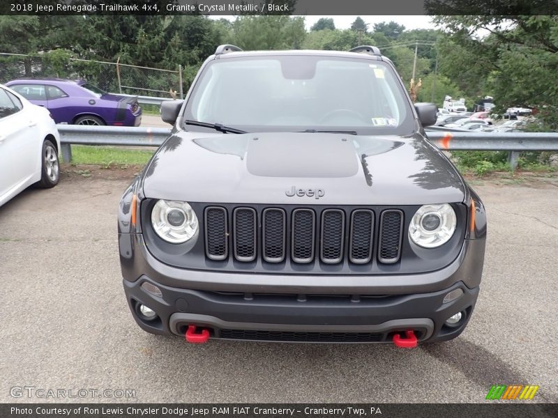 Granite Crystal Metallic / Black 2018 Jeep Renegade Trailhawk 4x4