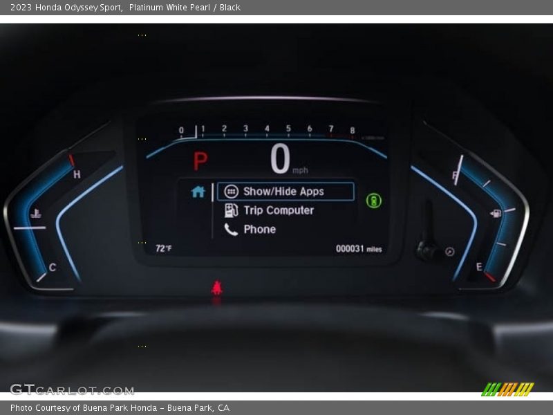  2023 Odyssey Sport Sport Gauges