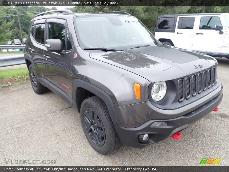 Granite Crystal Metallic / Black 2018 Jeep Renegade Trailhawk 4x4