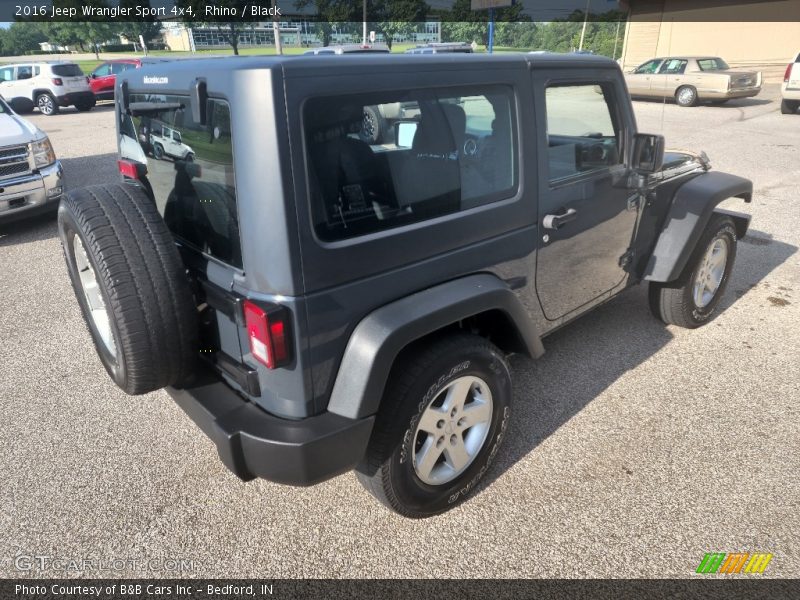 Rhino / Black 2016 Jeep Wrangler Sport 4x4