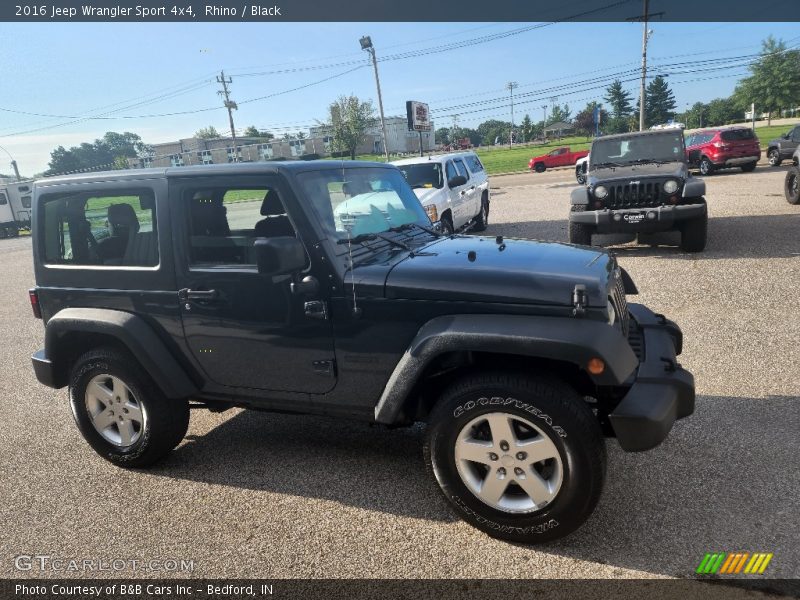 Rhino / Black 2016 Jeep Wrangler Sport 4x4