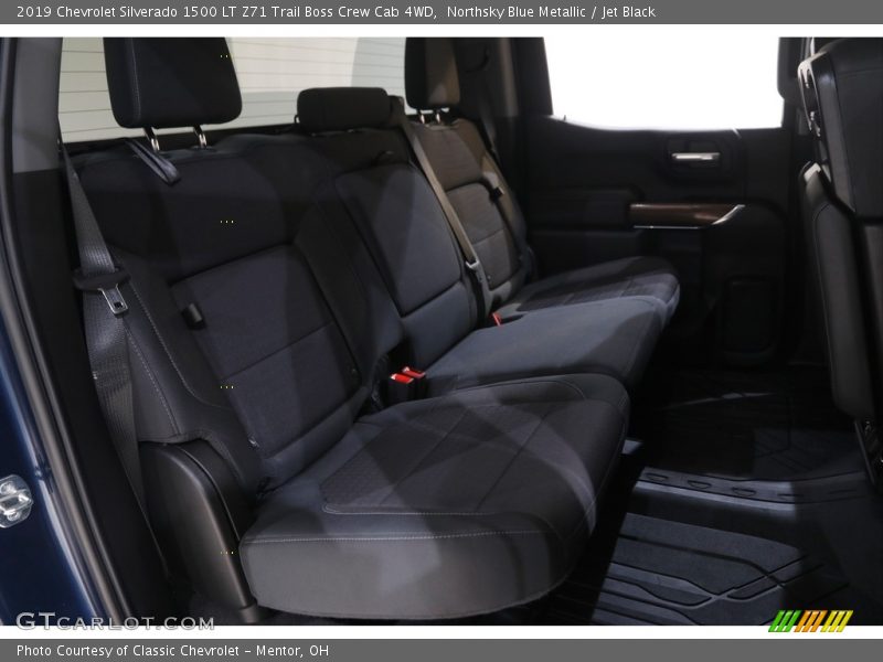 Northsky Blue Metallic / Jet Black 2019 Chevrolet Silverado 1500 LT Z71 Trail Boss Crew Cab 4WD