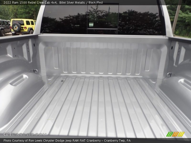 Billet Silver Metallic / Black/Red 2022 Ram 1500 Rebel Crew Cab 4x4