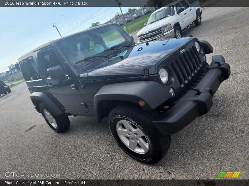 Front 3/4 View of 2016 Wrangler Sport 4x4