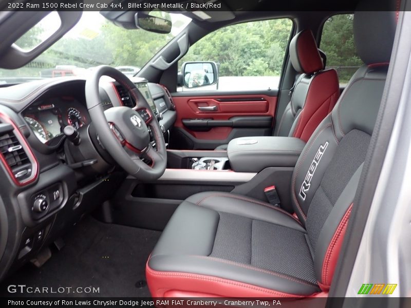  2022 1500 Rebel Crew Cab 4x4 Black/Red Interior