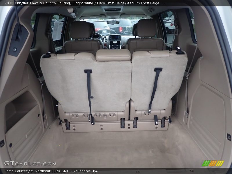 Bright White / Dark Frost Beige/Medium Frost Beige 2016 Chrysler Town & Country Touring