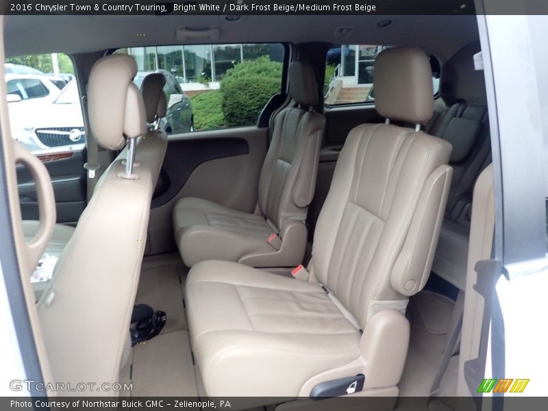 Bright White / Dark Frost Beige/Medium Frost Beige 2016 Chrysler Town & Country Touring
