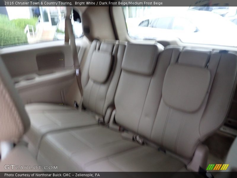Bright White / Dark Frost Beige/Medium Frost Beige 2016 Chrysler Town & Country Touring