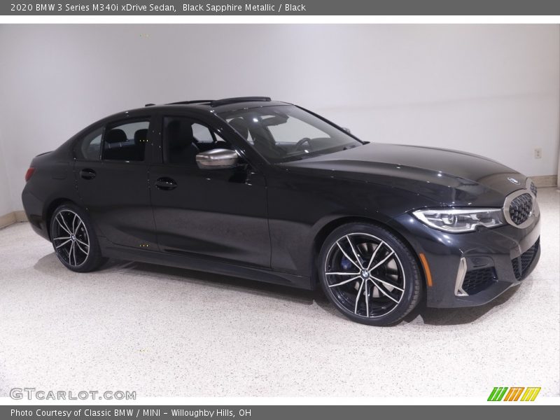Black Sapphire Metallic / Black 2020 BMW 3 Series M340i xDrive Sedan