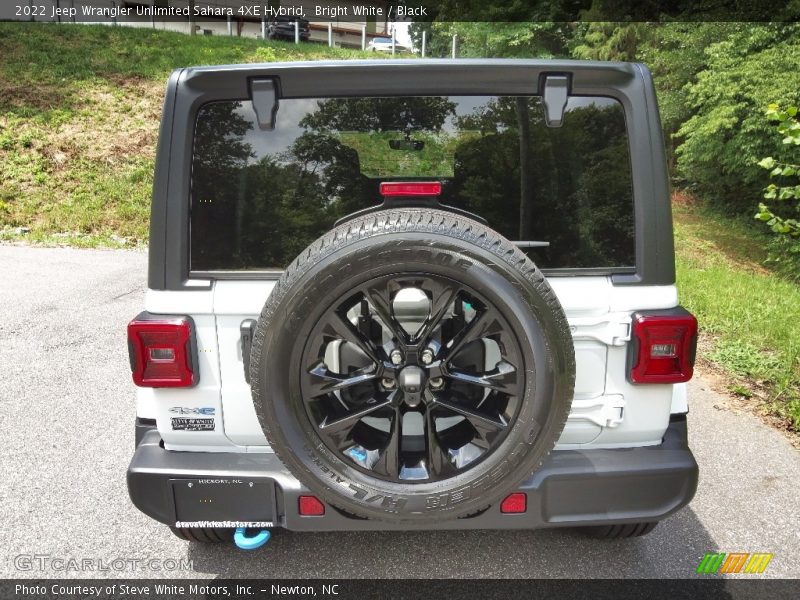 Bright White / Black 2022 Jeep Wrangler Unlimited Sahara 4XE Hybrid