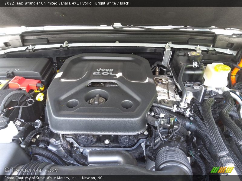 Bright White / Black 2022 Jeep Wrangler Unlimited Sahara 4XE Hybrid