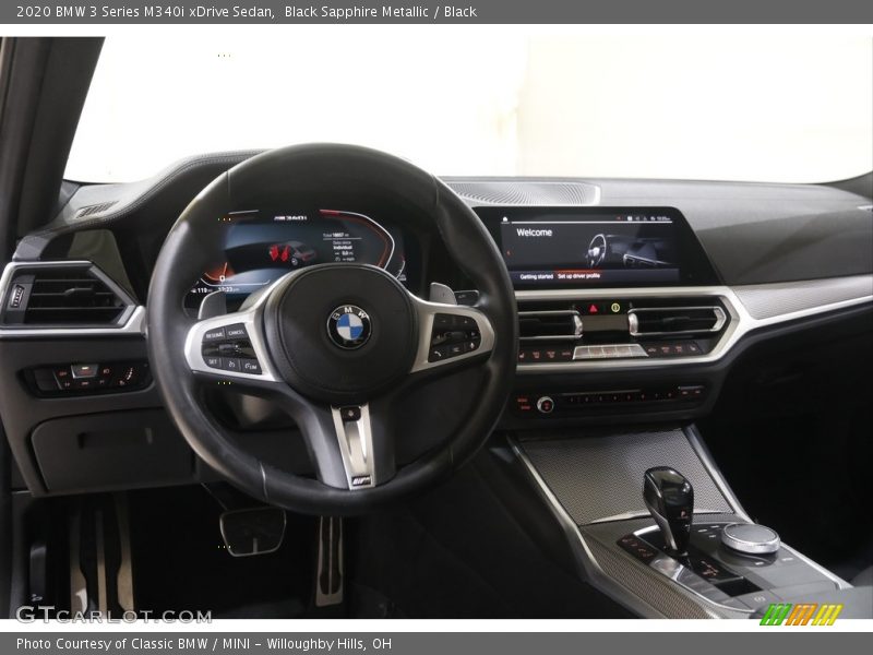 Black Sapphire Metallic / Black 2020 BMW 3 Series M340i xDrive Sedan