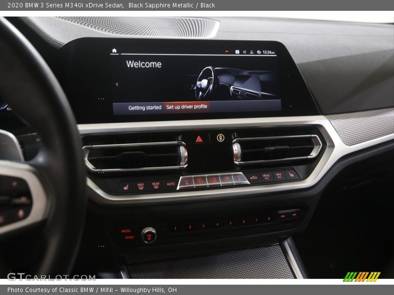 Black Sapphire Metallic / Black 2020 BMW 3 Series M340i xDrive Sedan