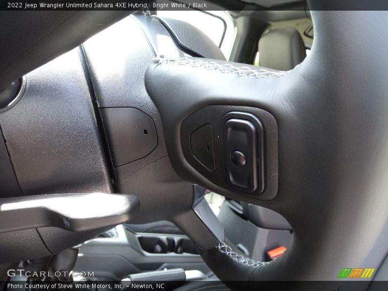Bright White / Black 2022 Jeep Wrangler Unlimited Sahara 4XE Hybrid
