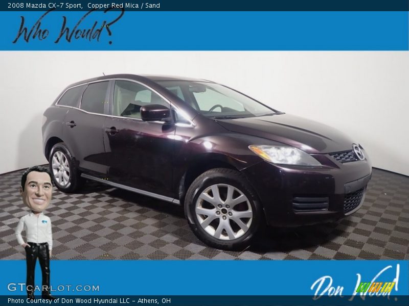 Copper Red Mica / Sand 2008 Mazda CX-7 Sport