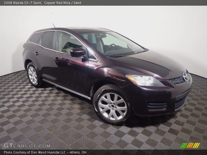 Copper Red Mica / Sand 2008 Mazda CX-7 Sport