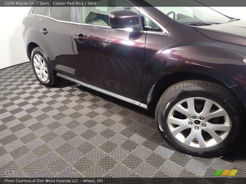 Copper Red Mica / Sand 2008 Mazda CX-7 Sport