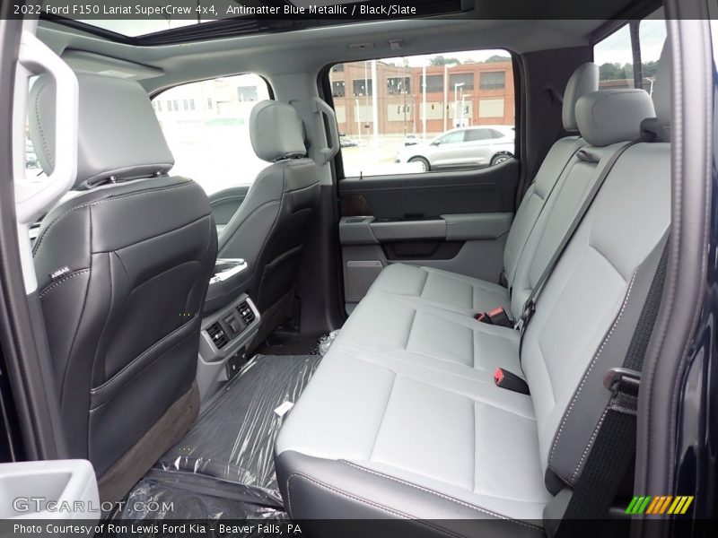 Rear Seat of 2022 F150 Lariat SuperCrew 4x4