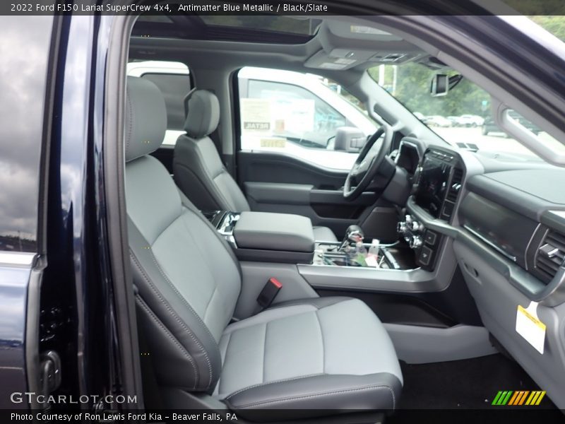 Front Seat of 2022 F150 Lariat SuperCrew 4x4