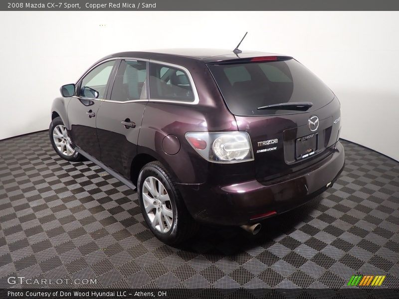 Copper Red Mica / Sand 2008 Mazda CX-7 Sport