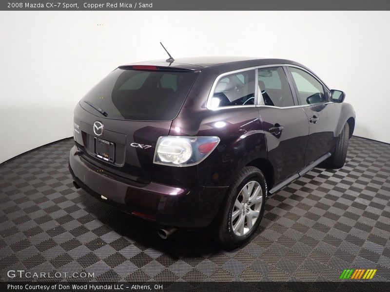 Copper Red Mica / Sand 2008 Mazda CX-7 Sport