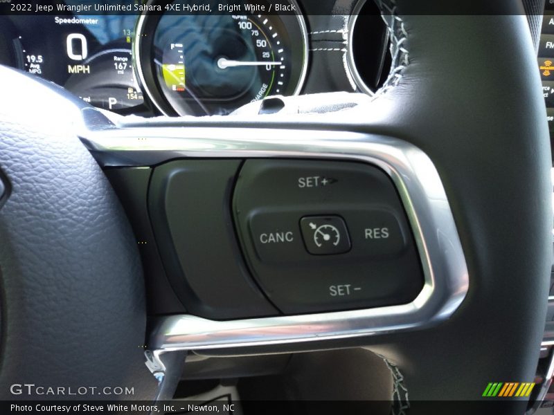 Bright White / Black 2022 Jeep Wrangler Unlimited Sahara 4XE Hybrid